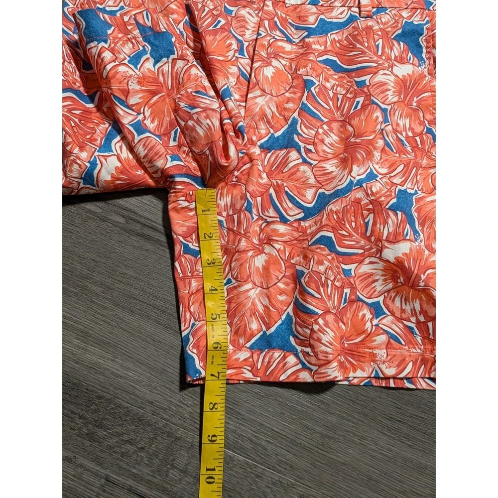 Vineyard‎ Vines Men's Pink Hawaiian Floral Print Breaker Short Size 32x7